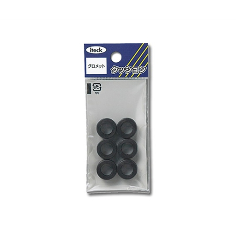 光 グロメット 9ミリ用 6個入 KGE-9A 1パック（ご注文単位1パック）【直送品】