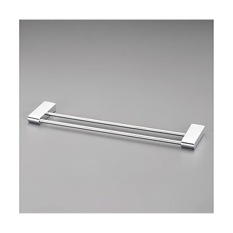 アズワン 438mm タオル掛け(ステンレス製/2段式) EA638LE-208 1個(ご注文単位1個)【直送品】
