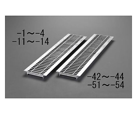 エスコ 180x995mm/14t車 グレーチング(U字溝/ノンスリップ) EA951TA-51 1枚(ご注文単位1枚)【直送品】