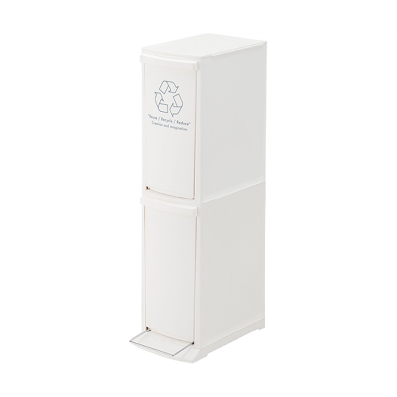 東谷 ダストボックス2D ホワイト LFS-932WH 1個(ご注文単位1個)【直送品】