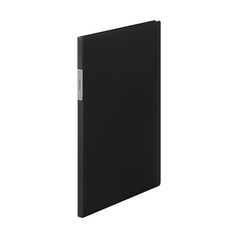 キングジム FV クリアーファイル(透明) 20P 黒 FV166T 1冊(ご注文単位1冊)【直送品】