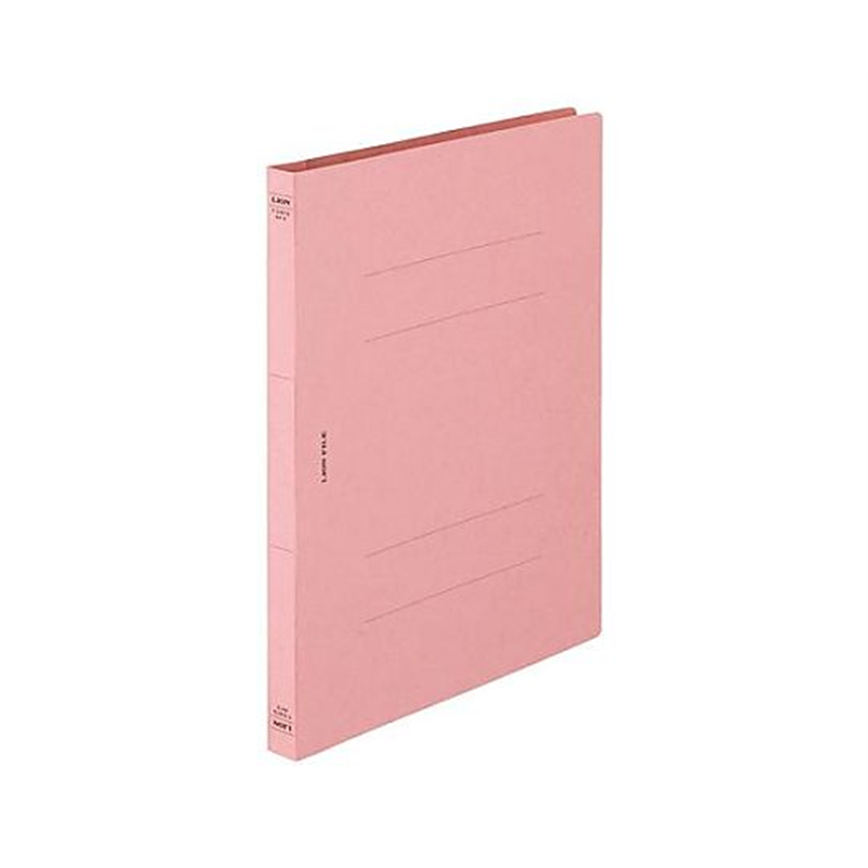 ライオン事務器 A4 フラットファイル(ピンク/10冊) EA762CD-66 1組(ご注文単位1組)【直送品】