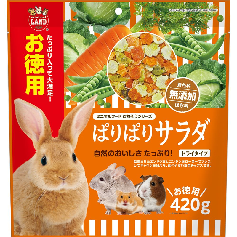 マルカン ぱりぱりサラダ お徳用 420g ML-545 1袋(ご注文単位1袋)【直送品】