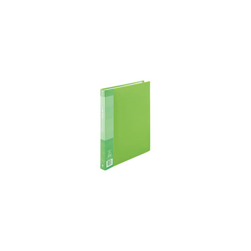スマートバリュー クリアーブック 40P A4S グリーン 1冊 D048J-GR 1冊(ご注文単位1冊)【直送品】