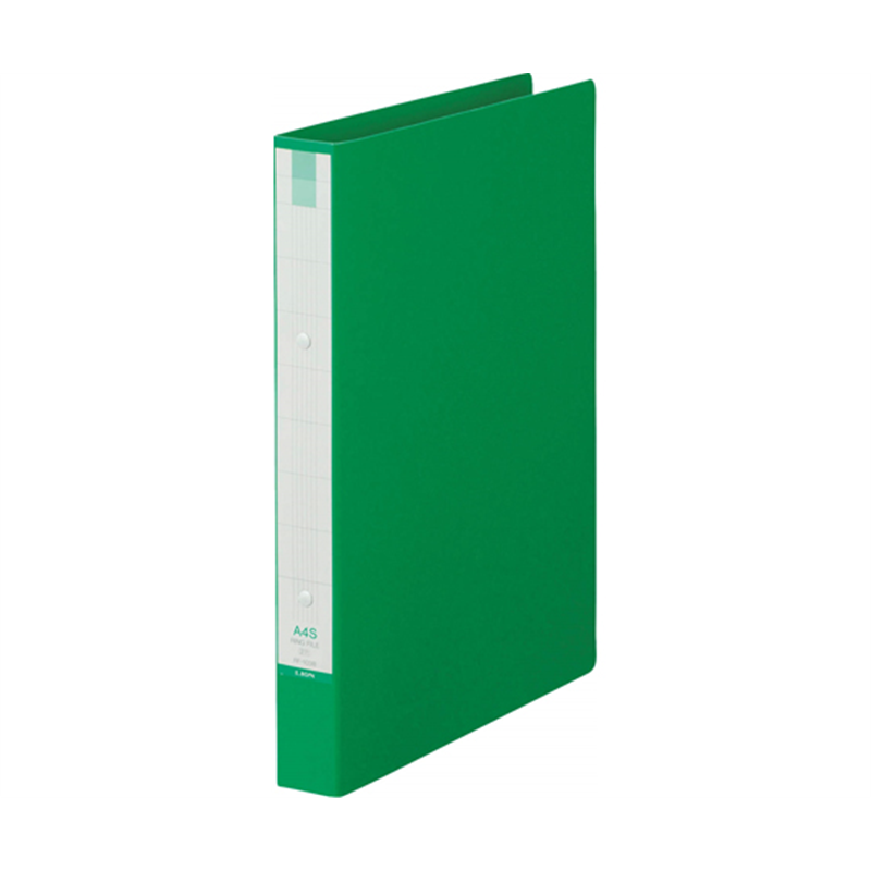 ライオン事務器 リングファイル RF-103B LG 1冊(ご注文単位1冊)【直送品】