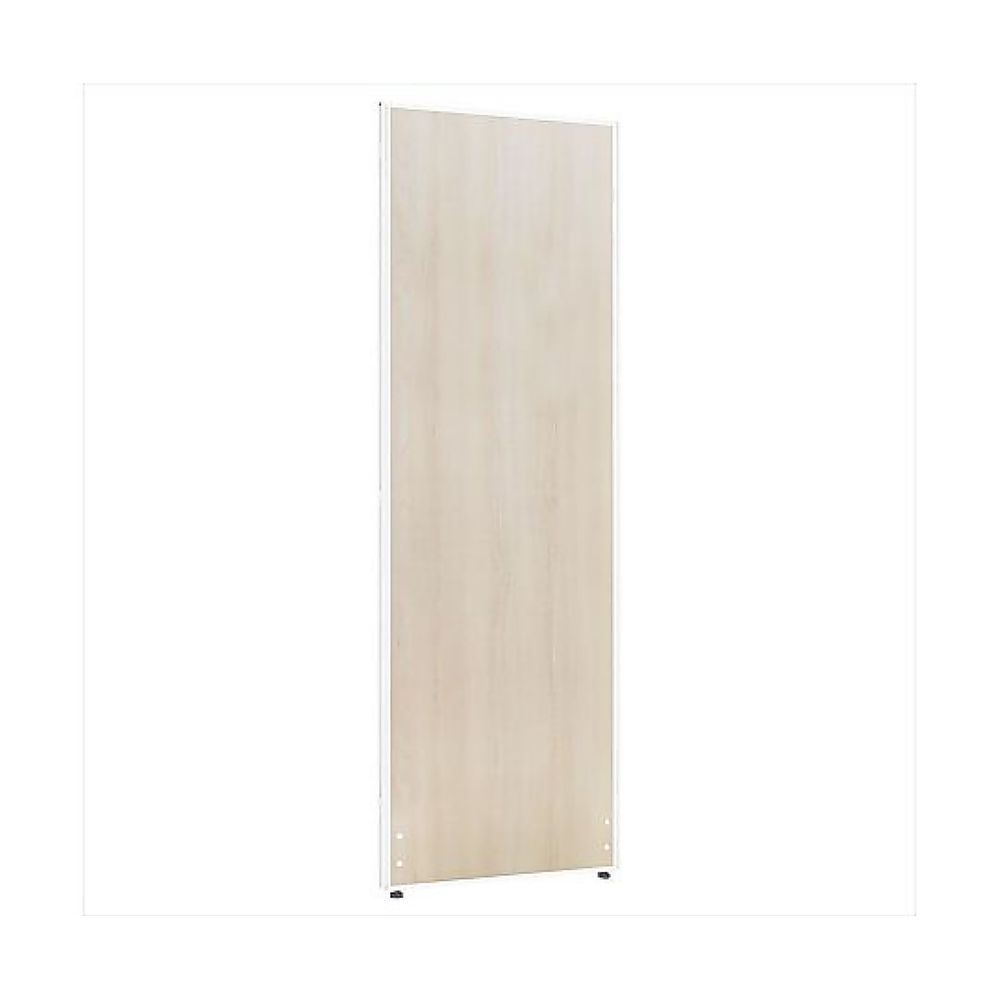カグクロ 木目調ローパーテーション(WH) ライトウッド H1800×W600mm PW0618-WH-LW 1台(ご注文単位1台)【直送品】