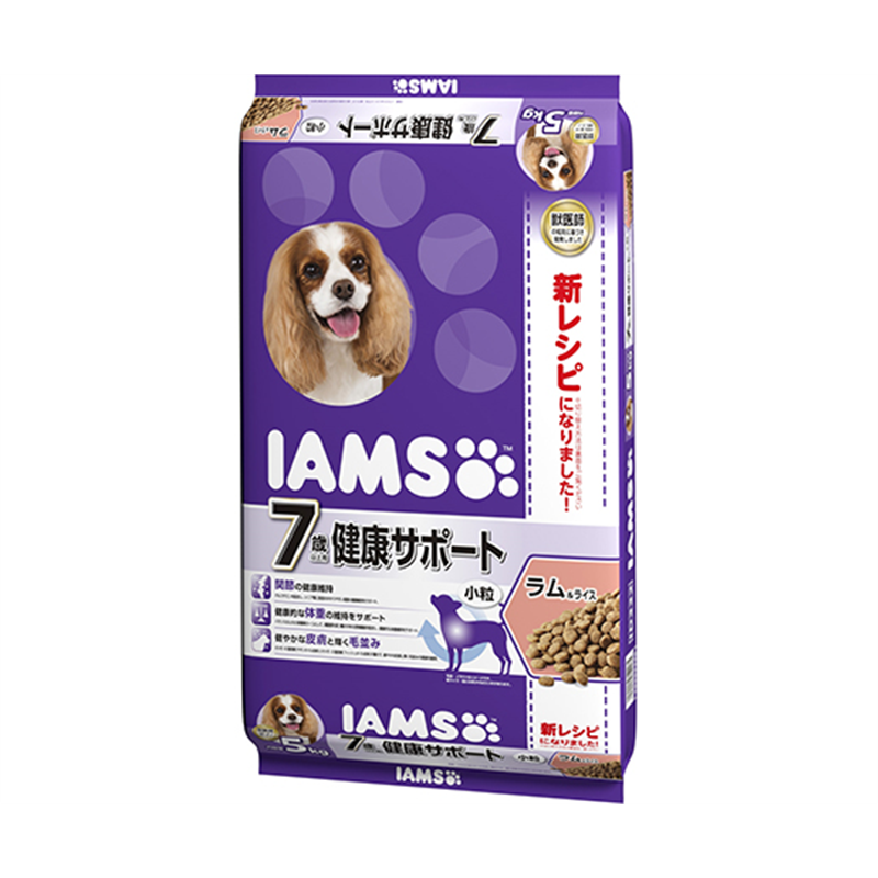 マースジャパンリミテッド アイムス 7歳以上用 健康サポート ラム&ライス 小粒 5kg ID332 1個(ご注文単位1個)【直送品】