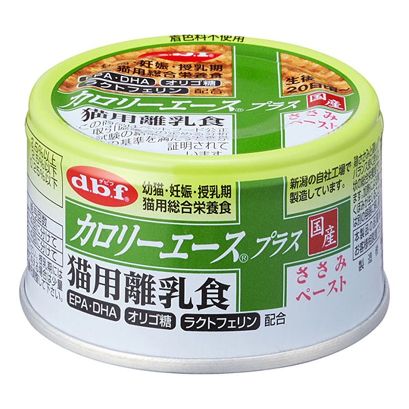 デビフペット カロリーエースプラス 猫用離乳食 ささみペースト 85g 1個(ご注文単位1個)【直送品】