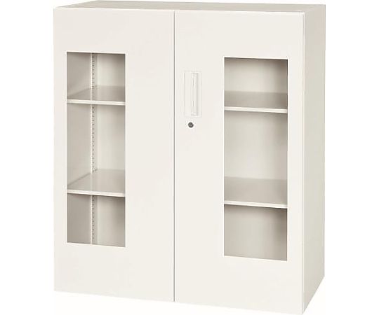 エスコ 900x450x1030mm 収納庫(両開き) EA954DJ-39 1台(ご注文単位1台)【直送品】