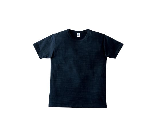 LIFEMAX スラブTシャツ ネイビー XXL MS1143-8 XXL 1枚（ご注文単位1枚）【直送品】