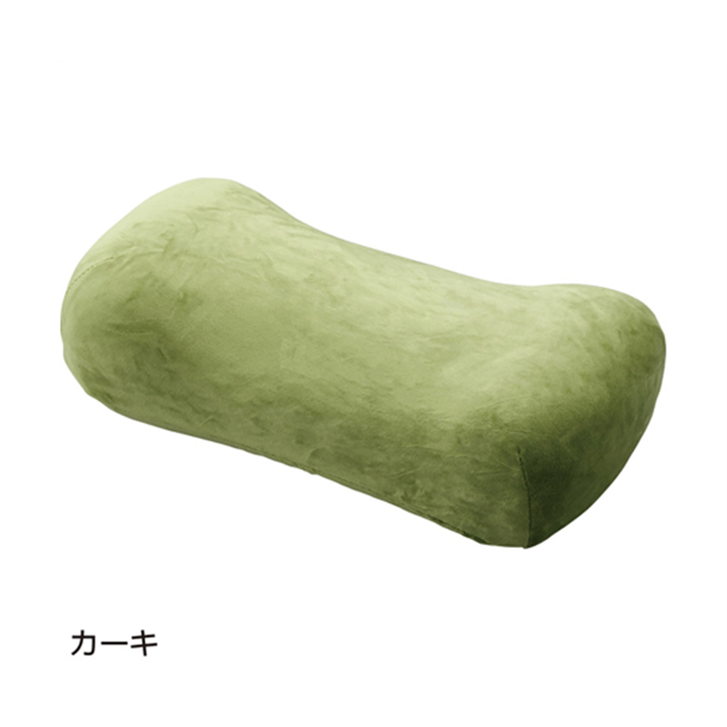 ケアファッション もちとろん サポートクッション カーキ 20×40×11cm 98125 1枚（ご注文単位1枚）【直送品】