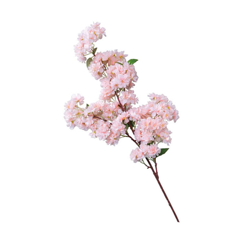 アズワン 春風山桜ペールピンク 102cm リアルな造花 桜 33-1-7-1 1個(ご注文単位1個)【直送品】