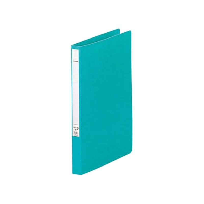 LIHITLAB パンチレスファイル<HEAVY DUTY> 6緑 F-367 F367-6 1冊(ご注文単位1冊)【直送品】