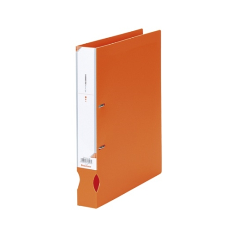 ビュートン D-リングファイル オレンジ IDF-A4W-OR 1冊(ご注文単位1冊)【直送品】