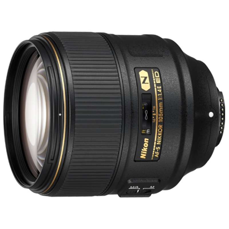 ニコン Fマウント中望遠単焦点レンズ AF-S 105mm f1.4E ED 1個(ご注文単位1個)【直送品】