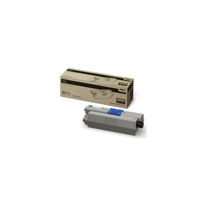 OKI トナーカートリッジ ブラック(C301dn) TNR-C4JK1 1個(ご注文単位1個)【直送品】