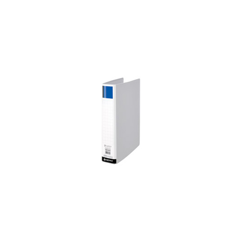 スマートバリュー パイプ式ファイル 両開きSE 灰 10冊 D175J-10GY 1箱(ご注文単位1箱)【直送品】