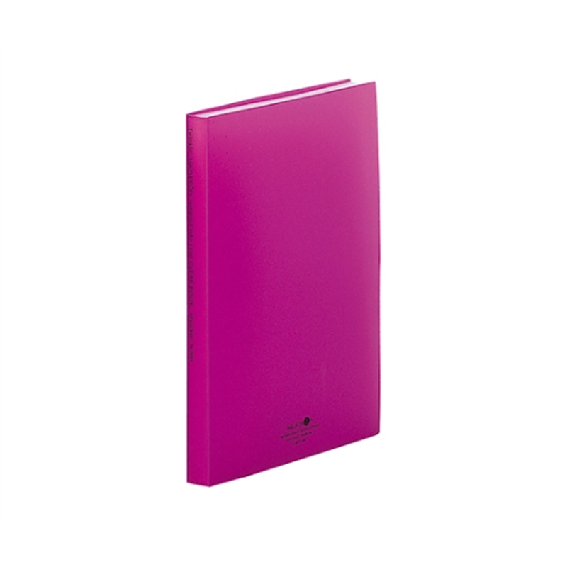 LIHITLAB AQUA DROPs クリヤーブック 10藤 N-5001 N5001-10 1冊(ご注文単位1冊)【直送品】