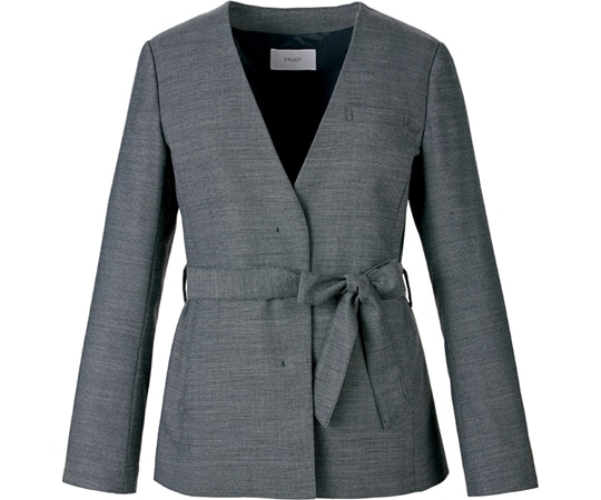 カーシーカシマ ENJOY ジャケット SUSTINA MAT WORSTED グレー 11号 EAJ800 1枚（ご注文単位1枚）【直送品】