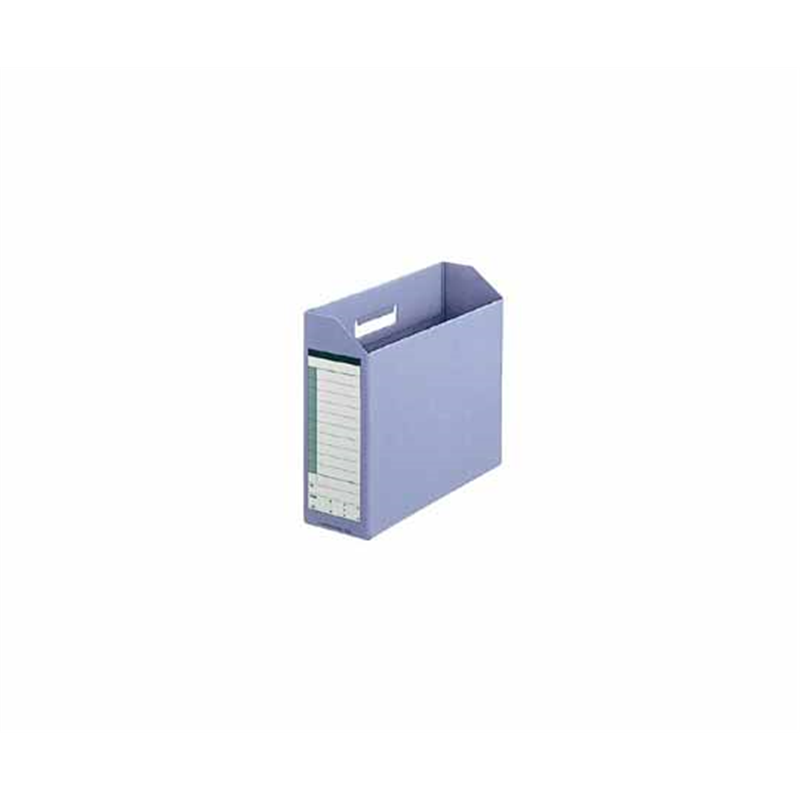 プラス ダンボックス A4E ブルー BF10-A4-100 BL 1冊(ご注文単位1冊)【直送品】