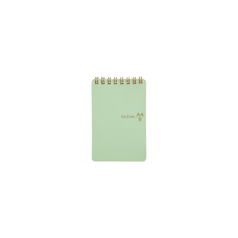 プラス カ.クリエ A4×1/9 あさみどり RT-740GC 1冊(ご注文単位1冊)【直送品】