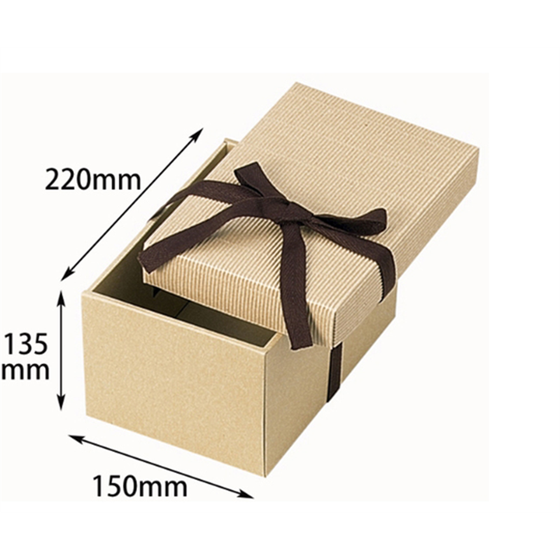 ヤマニパッケージ 贈答箱 ナチュラルBOX13号 ヒモ付 50枚 16-20 1ケース(ご注文単位1ケース)【直送品】
