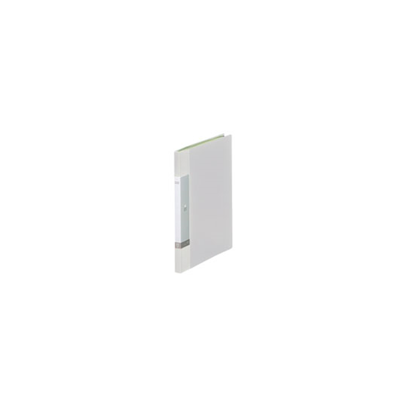 LIHITLAB クリヤーブック 20P 白 10冊 G3201-0 1セット(ご注文単位1セット)【直送品】