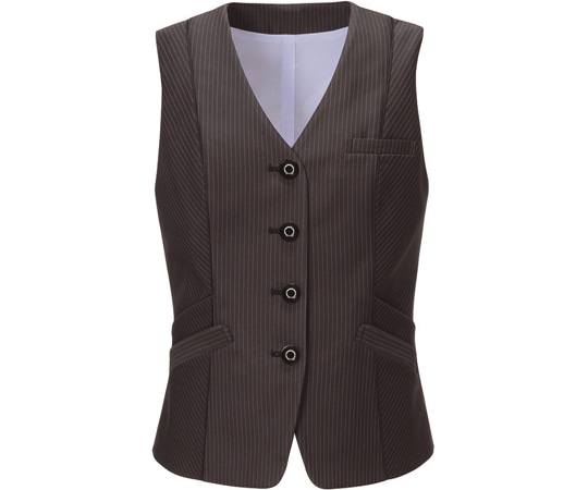 カーシーカシマ ENJOY ベスト CAN-DO KNIT チャコール 9号 EAV861 1枚（ご注文単位1枚）【直送品】