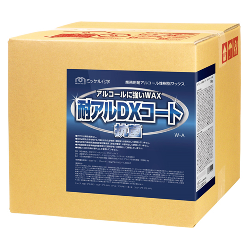 ミッケル化学 耐アルDXコート抗菌 18kg 1箱(ご注文単位1箱)【直送品】
