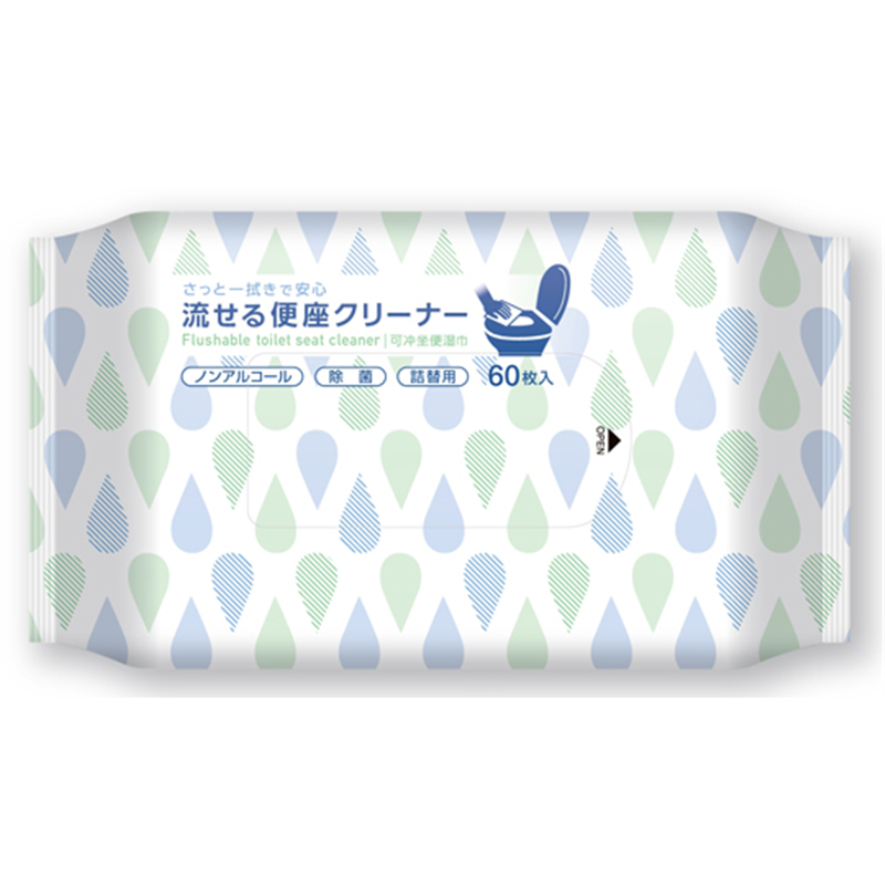 伊藤忠リーテイルリンク 流せる便座クリーナー詰替用 24個  1ケース(ご注文単位1ケース)【直送品】