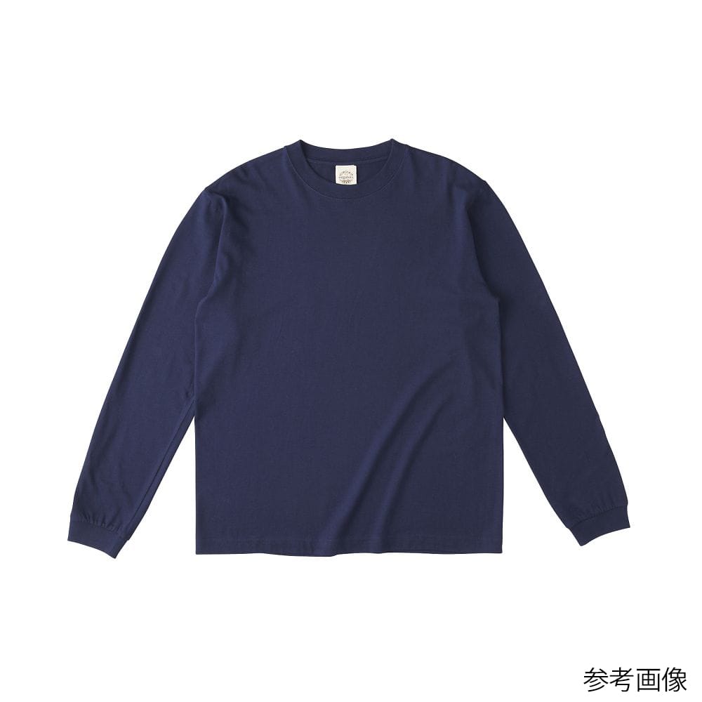 フェリック オーガニックコットンロングスリーブTシャツ(リブ有) パープルネイビー XL OGL914-PNV-XL 1枚（ご注文単位1枚）【直送品】