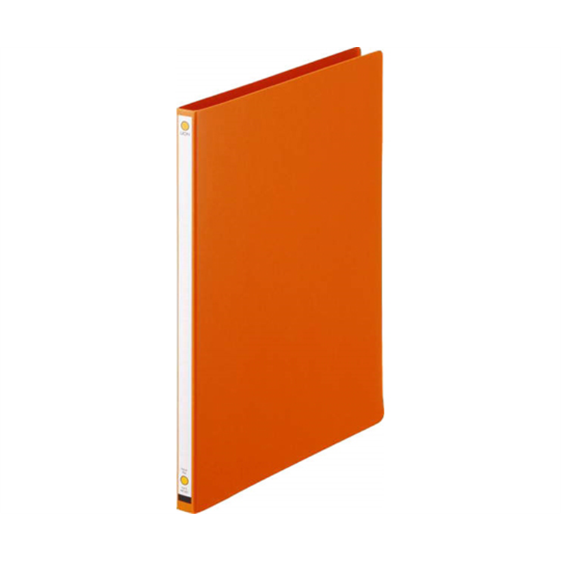 ライオン事務器 パームファイル 橙 No.85 A4S 1冊(ご注文単位1冊)【直送品】