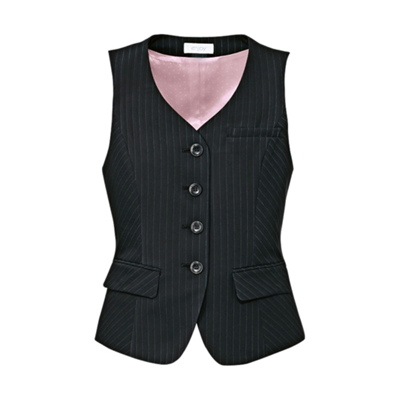 カーシーカシマ ENJOY ベスト AIR SWING SUITS 1STORY 645-10 ブラック 19号 EAV645 1枚（ご注文単位1枚）【直送品】