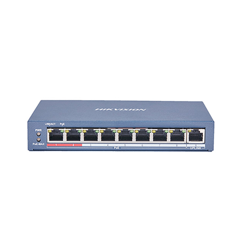 ビットストロング 8ポート Fast Ethernet アンマネージドPoEスイッチ BS-3E0109P-E 1個(ご注文単位1個)【直送品】