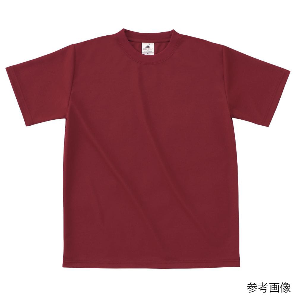 フェリック ファイバードライTシャツ バーガンディー S POT104-S 1枚（ご注文単位1枚）【直送品】