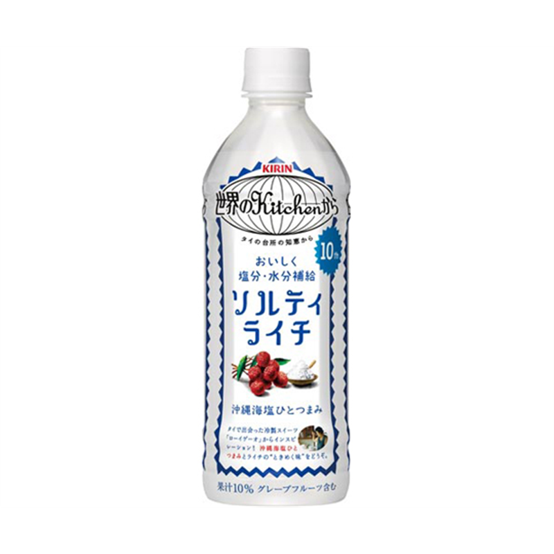 キリンビバレッジ ソルティライチ 500mL 24本入 085568 1ケース※軽(ご注文単位1ケース)【直送品】