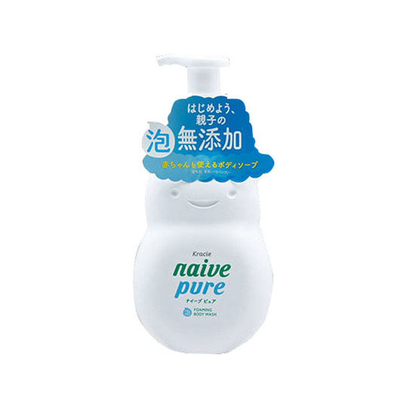 クラシエ ナイーブ ピュア 泡ボディソープ ジャンボ 550mL 1個(ご注文単位1個)【直送品】