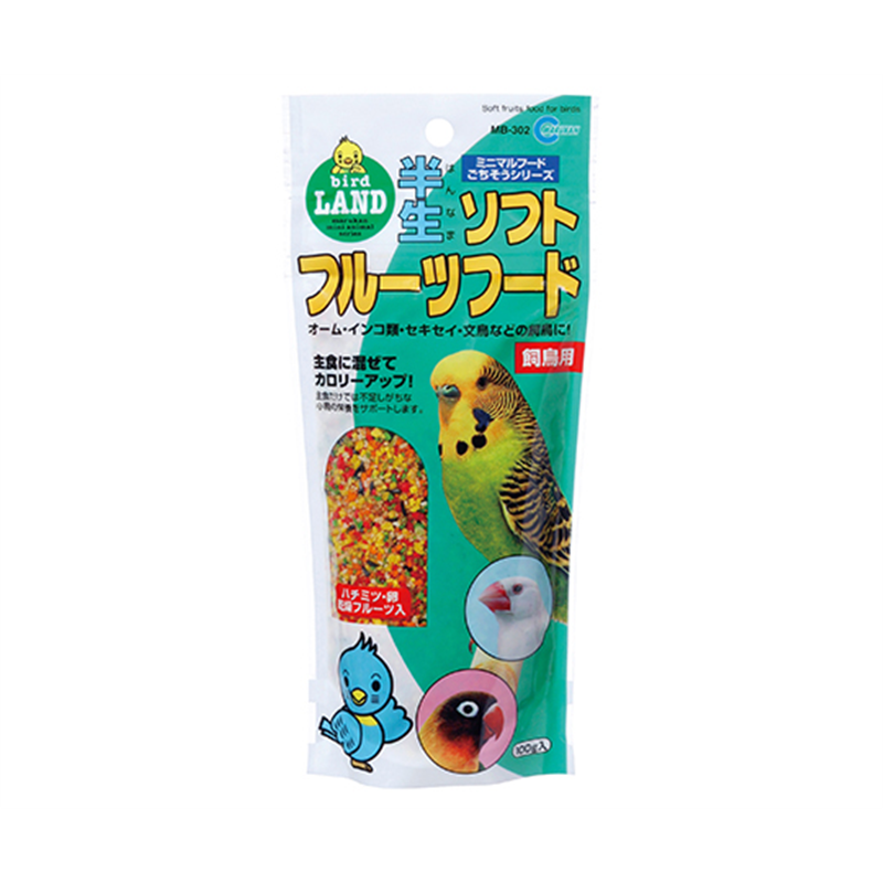 マルカン 半生ソフトフルーツフード 100g MB-302 1個(ご注文単位1個)【直送品】