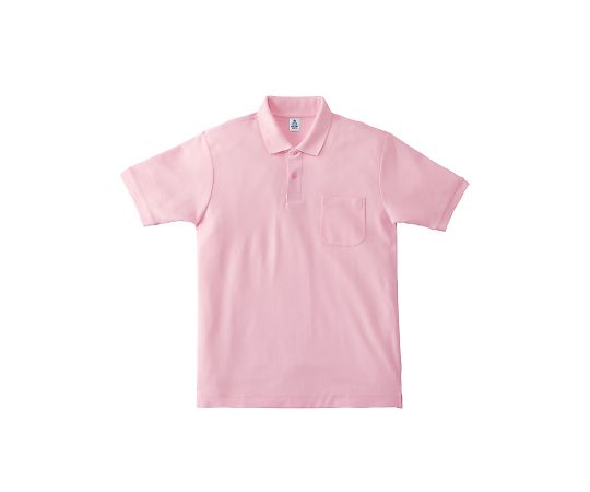 LIFEMAX ポケット付 CVC鹿の子ドライポロシャツ ライトピンク GM MS3114-9 GM 1枚（ご注文単位1枚）【直送品】