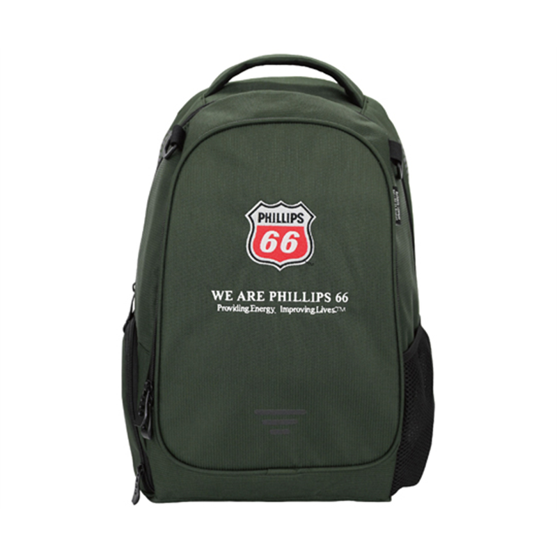 アズワン Phillips 66 リュック グリーン PS-02-GN 1個(ご注文単位1個)【直送品】