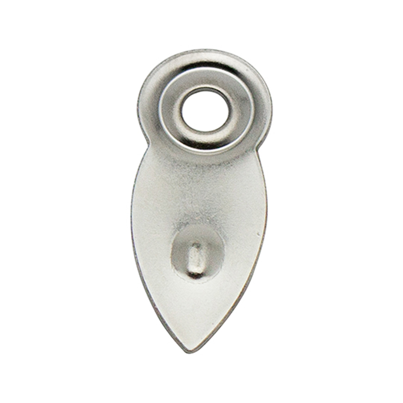 山口安製作所 額用付属 額裏止 ニッケル 24mm×9.3mm 6個入 Y-7501-0 1セット(ご注文単位1セット)【直送品】
