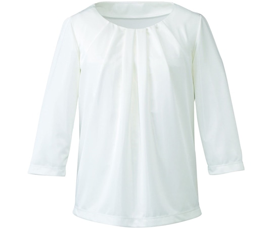 カーシーカシマ ENJOYNoir 七分袖プルオーバー Noir Tops ホワイト SS EWT535 1枚(ご注文単位1枚)【直送品】