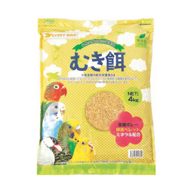 アラタ エブリバード むき餌 4kg  1袋（ご注文単位1袋）【直送品】
