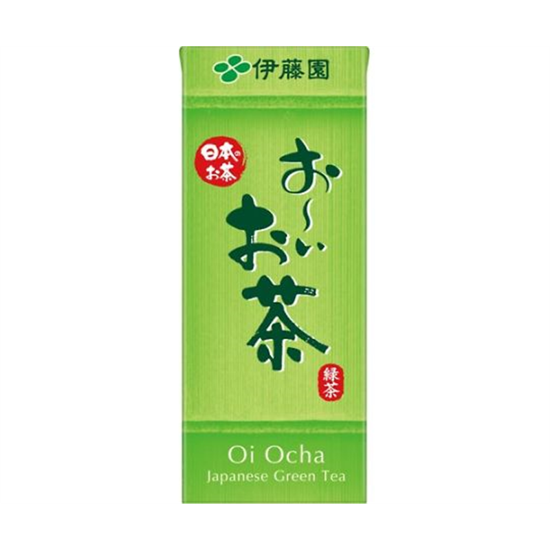 伊藤園 おーいお茶 250mL(紙パック)1ケース(24本入) 19155 1ケース※軽（ご注文単位1ケース）【直送品】