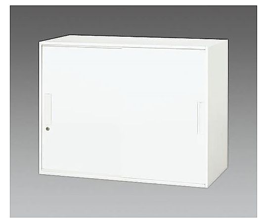 エスコ 900x450x 690mm 収納庫(2枚引き戸) EA954DJ-3 1台(ご注文単位1台)【直送品】