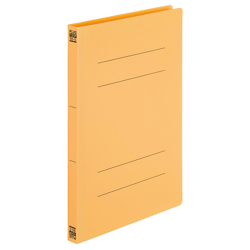 プラス PPフラットファイル B5S イエロー 1冊 No.131P 1冊(ご注文単位1冊)【直送品】