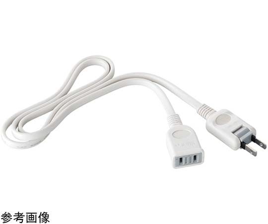 BUFFALO 電源延長ケーブル 5m ホワイト BSTAPEX50WH 1台(ご注文単位1台)【直送品】