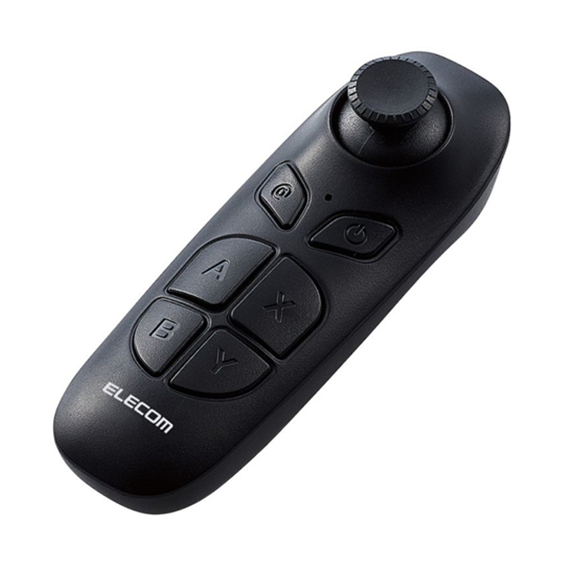 エレコム VR用Bluetoothリモコン Android対応 iOS対応 Webモデル ブラック JC-XR05BK 1個(ご注文単位1個)【直送品】