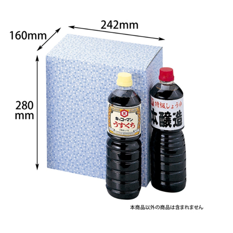 ヤマニパッケージ 贈答箱 ペットボトル 1L×6本筒式 50枚 EE-35 1ケース(ご注文単位1ケース)【直送品】