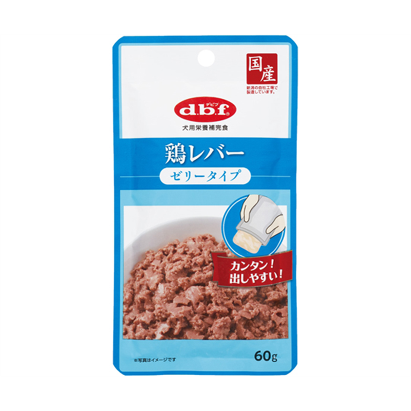 デビフペット 鶏レバー ゼリータイプ 60g 1個(ご注文単位1個)【直送品】